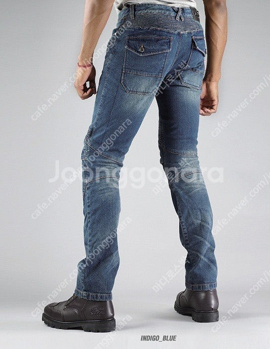 [신제품] 코미네 PK-718 인디고 블루/블루 남성용 오토바이 바이크 팬츠 바지 판매--1