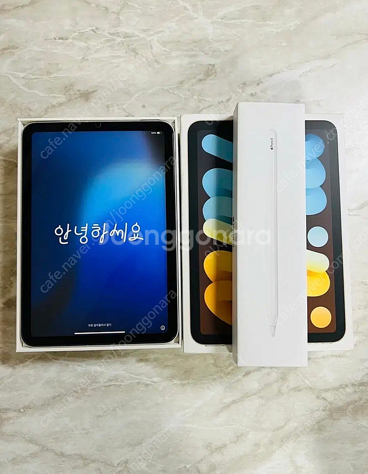 S급 아이패드 미니6 셀룰러+애플펜슬 2세대--0