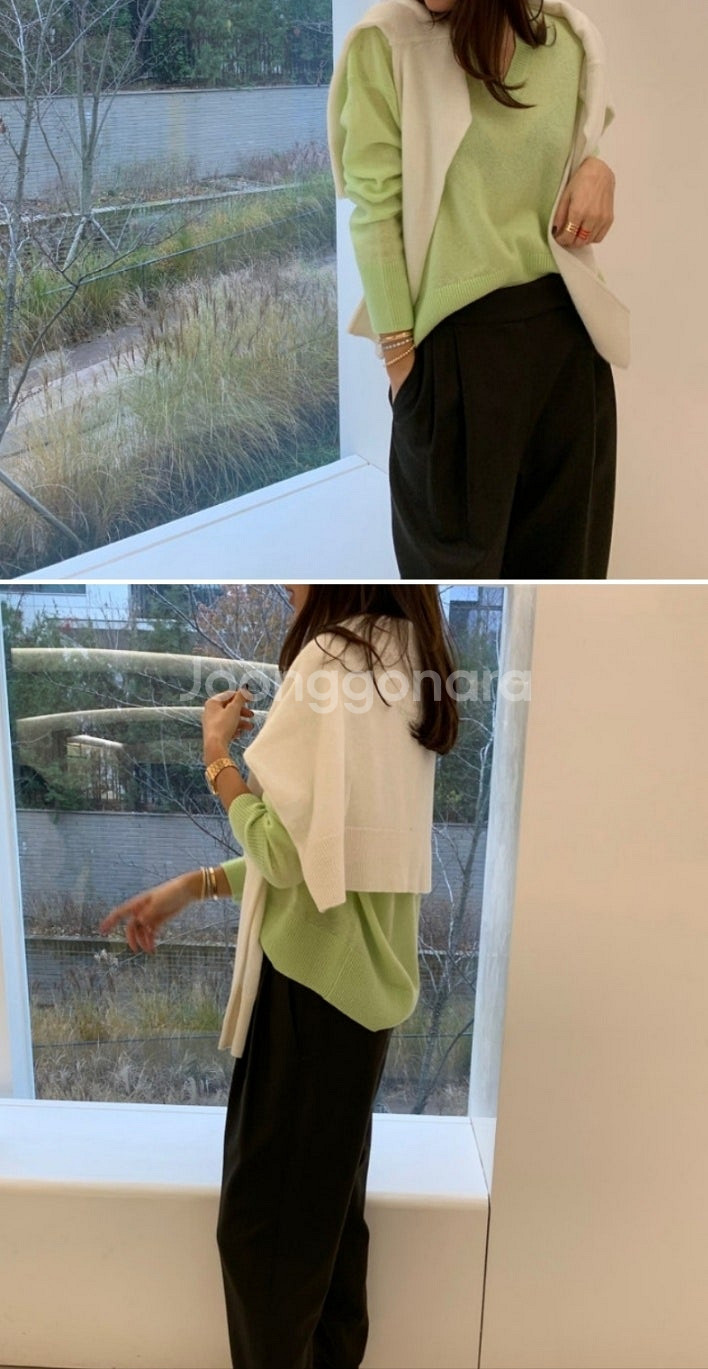 soyoom 소윰 퓨어 캐시미어 100% 터틀넥 스웨터...--3