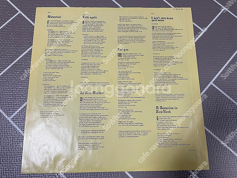 Triumvirat - A La Carte LP (Vynil), For you 수록 원판 판매합니다.--4