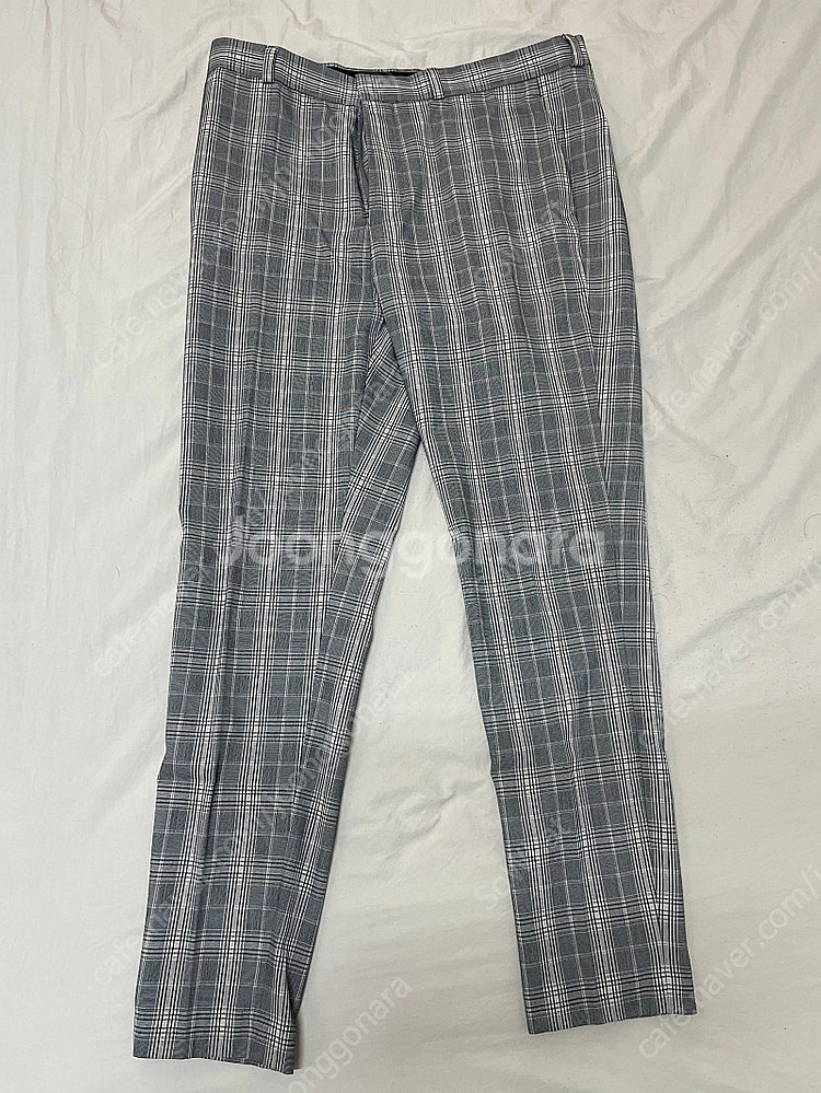 H&M 체크무늬 바지 3벌 (스키니핏)--0