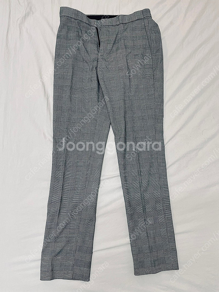 H&M 체크무늬 바지 3벌 (스키니핏)--2