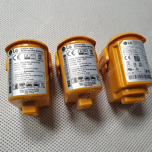 [삼성] 청소기용 배터리팩 5개 [LG] 청소기용 배터리팩 3개