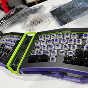 커스텀 키보드<Angrymiao AM AFA R2>에반게리온 에디션 + CCS에바 최종호기 세트 판매