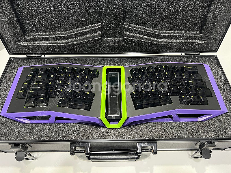 커스텀 키보드<Angrymiao AM AFA R2>에반게리온 에디션 + CCS에바 최종호기 세트 판매--1