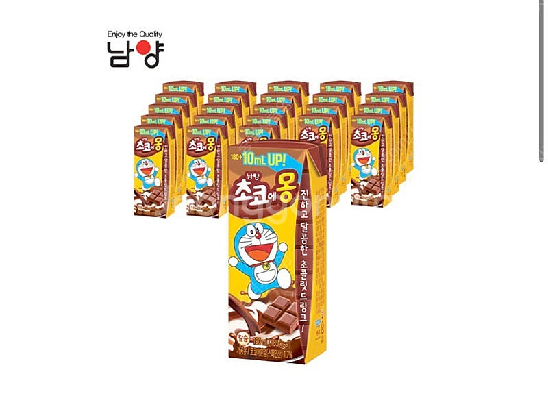 [남양] 초코에몽 190ml 24개 5묶음--0