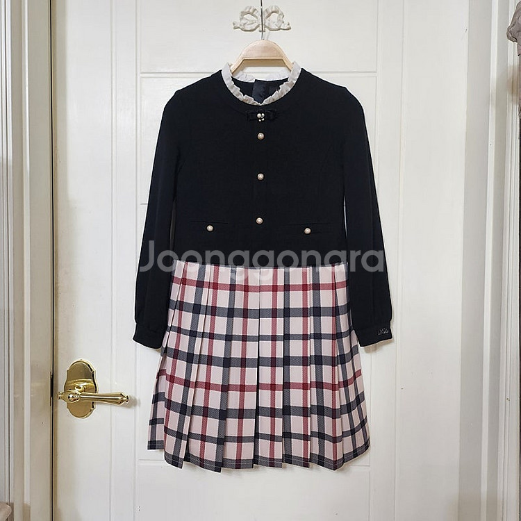 새상품급 (140호) 11y 닥스 키즈 플리츠 원피스 / 폴로 빈폴 헤지스--0