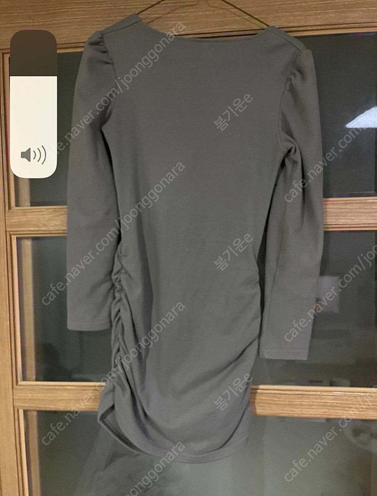 셔링 원피스 겨울 슬림 원피스--3