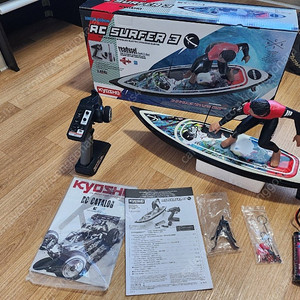 RC보트 교쇼 RC서퍼3 로스트에디션 팝니다