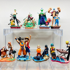 드래곤볼X원피스 캡슐 콜라보 40주년 한정판 세트