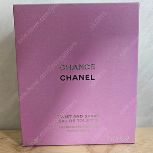 [CHANEL]샹스 오 드 뚜왈렛(3x20ml)126100 새제품 팝니다.