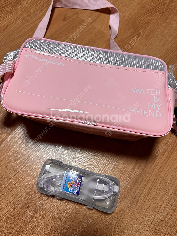 여아 생존수영 세트(래쉬가드+가방+수경)--1