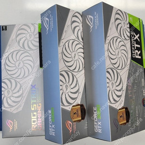 ASUS ROG STRIX RTX 3080 화이트