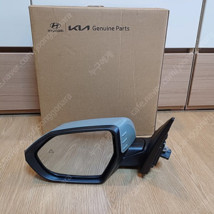 코나 SX2 좌측 사이드미러 연두색 새제품( 87610-BE140 RRR)