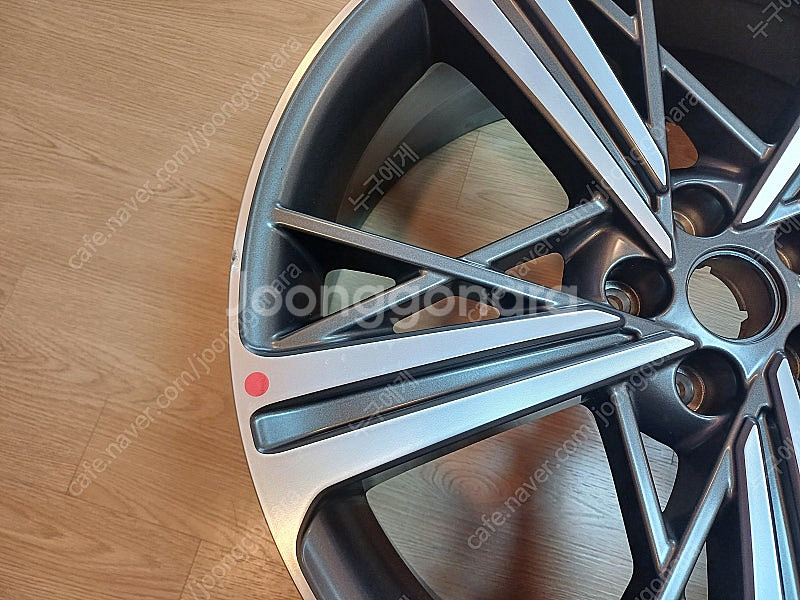 제네시스 GV80 22인치 알루미늄휠 1개--3