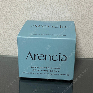 아렌시아 크림 딥 워터 써지 수딩 80ml 새상품