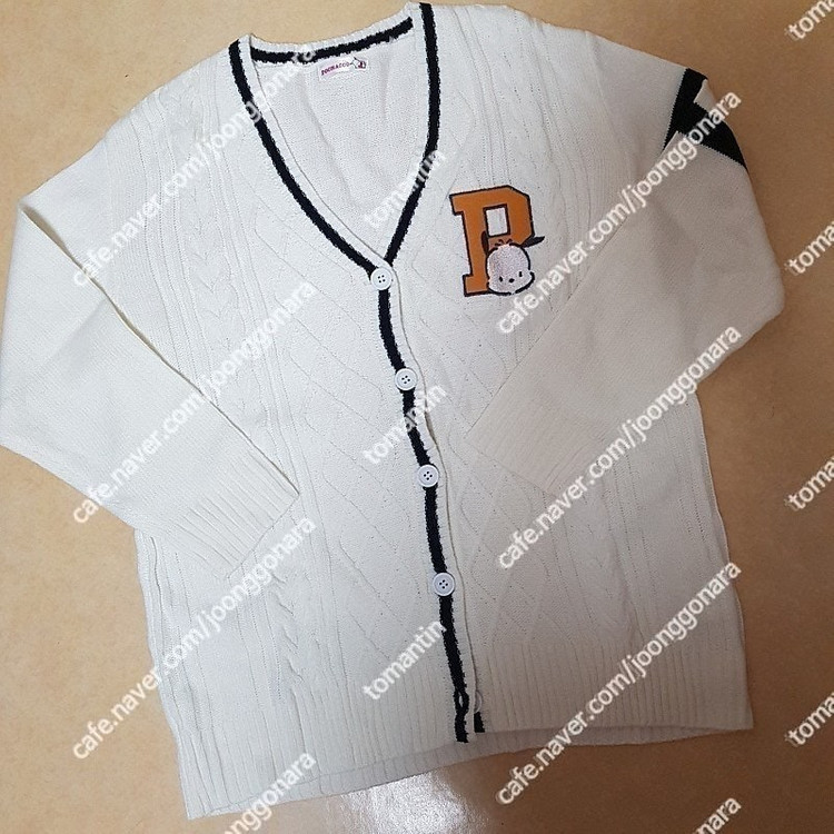 포차코 니트 가디건 세트 66사이즈 새상품 택포5--1