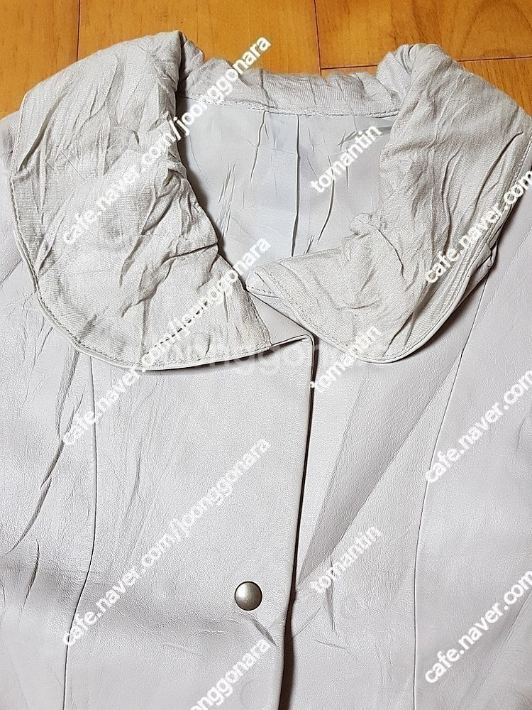 시부야109 양가죽 콤비네이션 조끼 베스트 55사이즈 새상품 삼만원--1