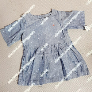 카터스 청반팔원피스 4T 새상품 이만원