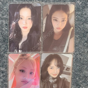 블랙핑크 본 핑크 인 시네마 CGV 특전 2주차 포토카드 포카