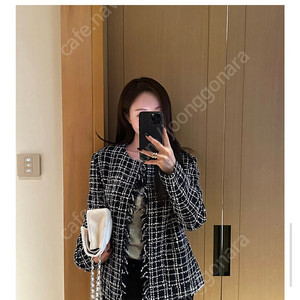 더로랑 프린지 트위드자켓 새상품