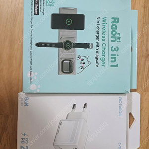 민트 라온 3in1 고속 무선 충전기