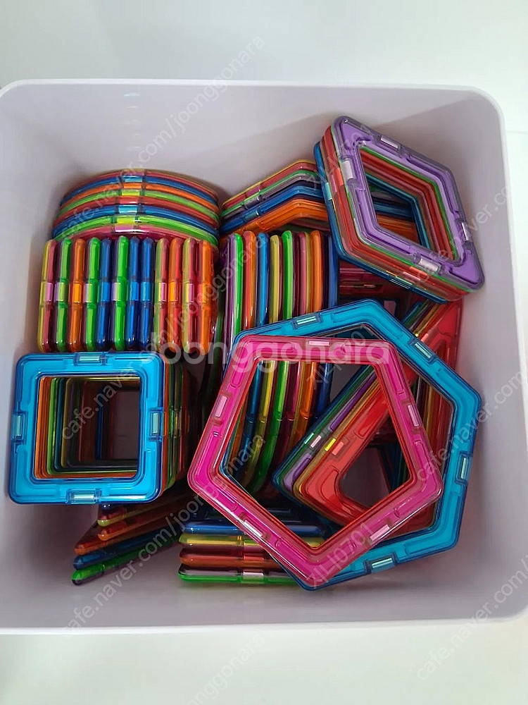 맥포머스 베이직90 스토리지 박스패키지. 짐보리. 자석블럭.--1