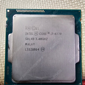 인텔 i7 4770 cpu