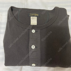 콜림보 긴팔헨리넥 블랙 2xl