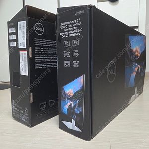 27인치 dell 델 모니터 박스입니다.