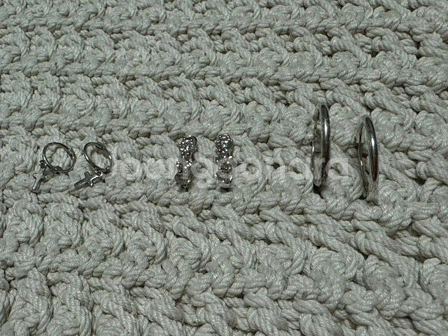 실버 은 925 목걸이 반지 팔찌 귀걸이 소장품 눈물로 처분--3