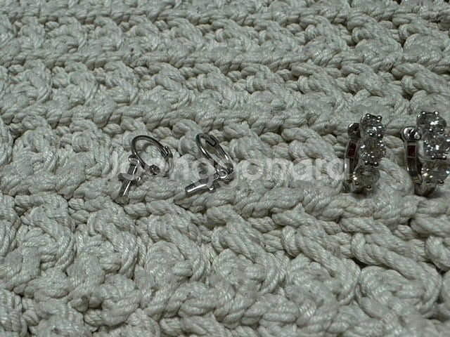 실버 은 925 목걸이 반지 팔찌 귀걸이 소장품 눈물로 처분--4