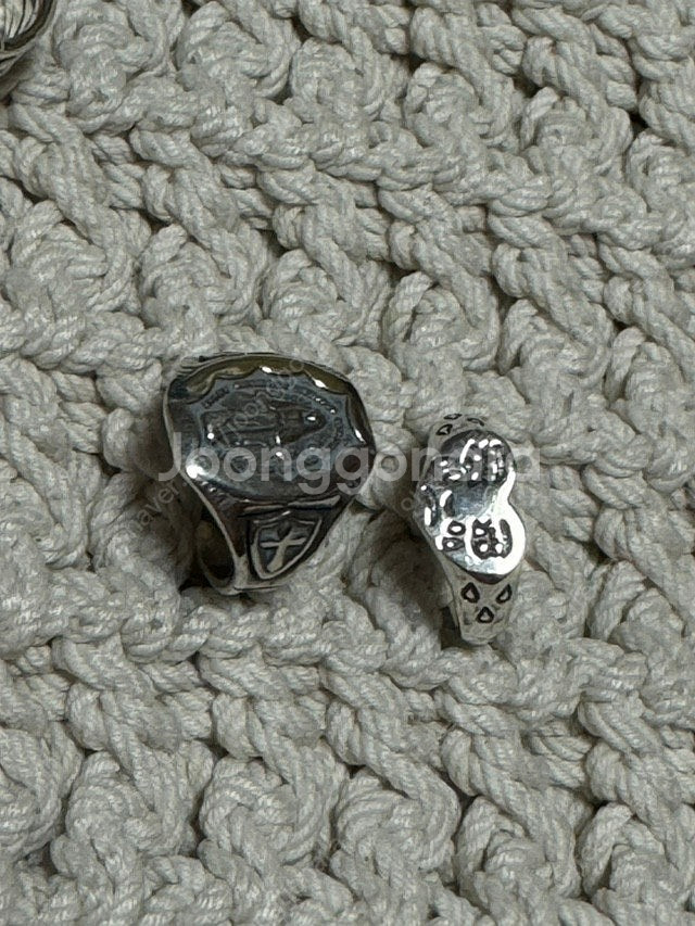 실버 은 925 목걸이 반지 팔찌 귀걸이 소장품 눈물로 처분--7