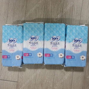 쏘피 바디피트 천연코튼 팬티라이너 84개입 4팩 총 336개
