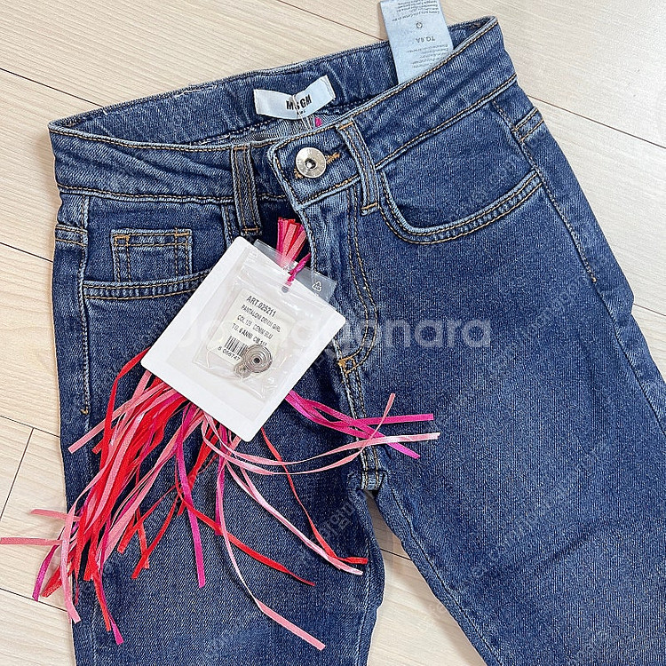 MSGM키즈 청바지 새거(6A)--1