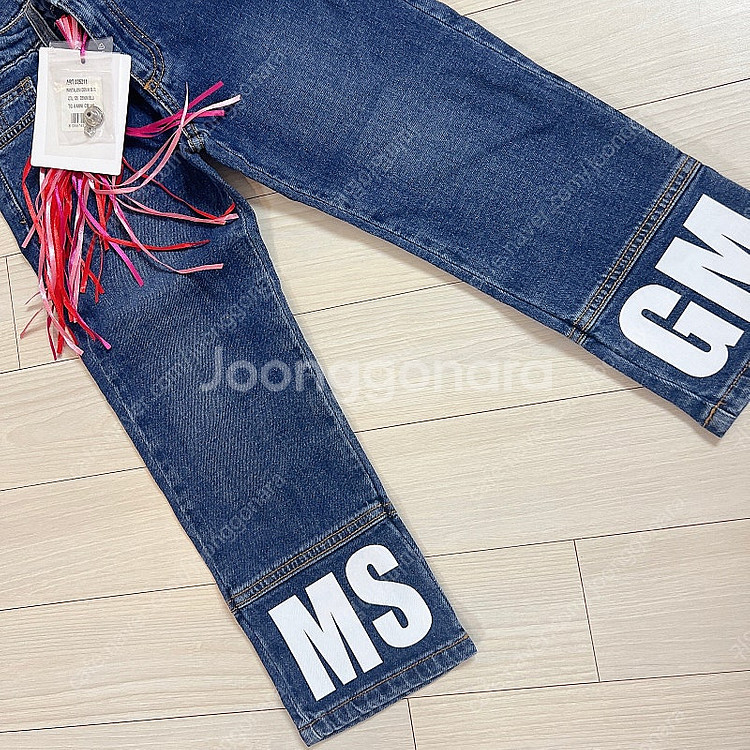 MSGM키즈 청바지 새거(6A)--2