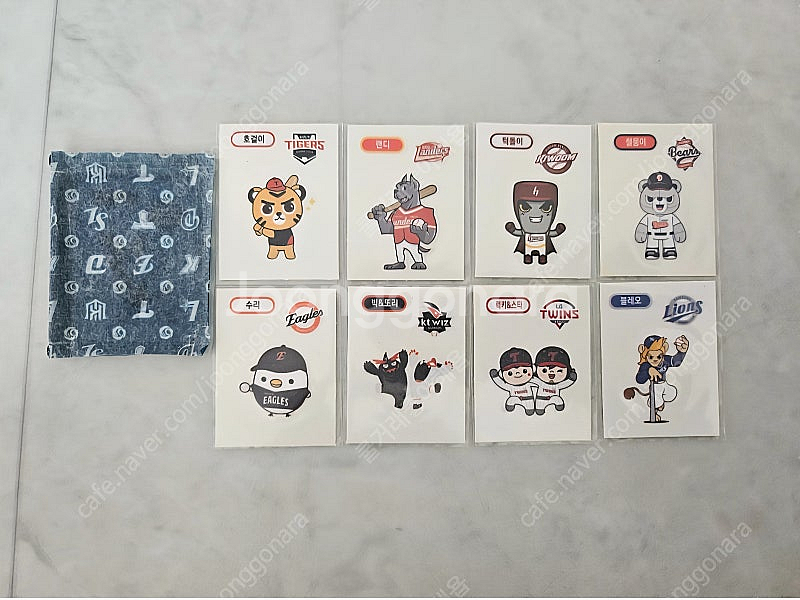 kbo 크보 띠부씰 기아 선수들 25명, 유니폼 25장--2