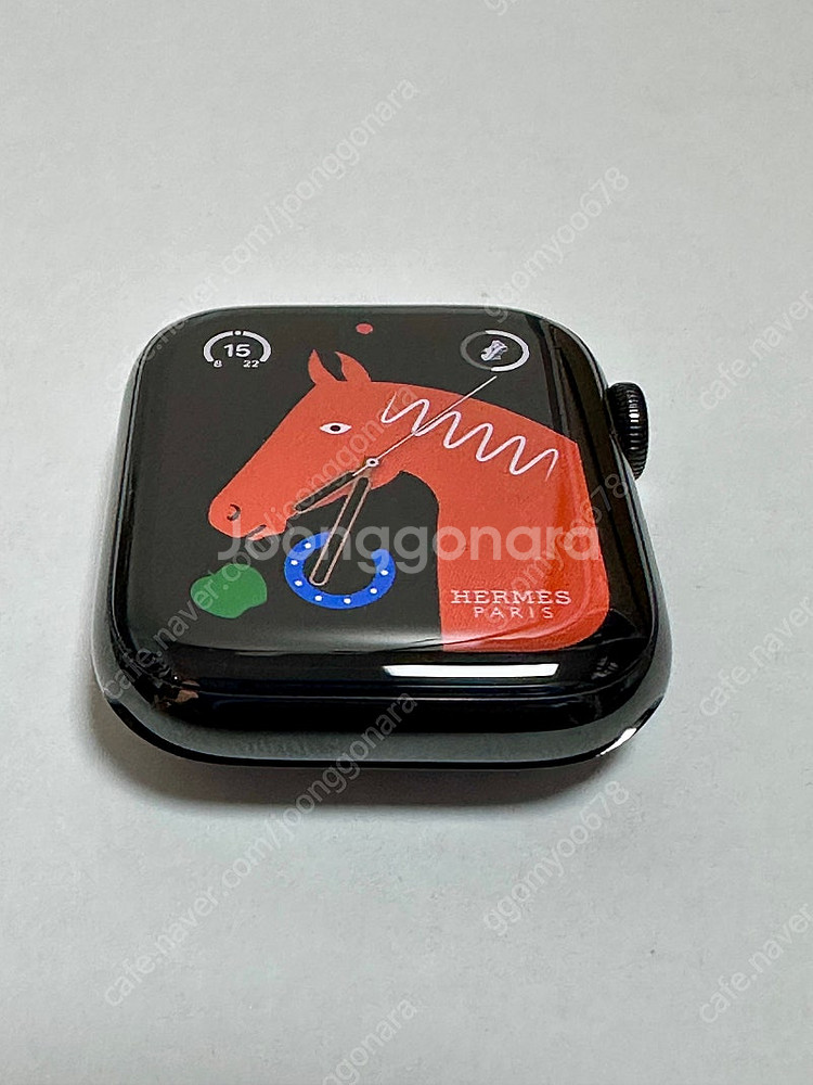애플워치 에르메스5 느와르 44mm--2