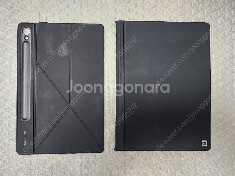 갤럭시탭 S9 스마트 북커버 EF-BX710 블랙 색상...--1