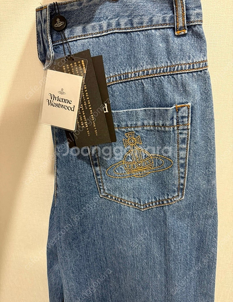 비비안웨스트우드 와이드 청바지 (새상품)--0