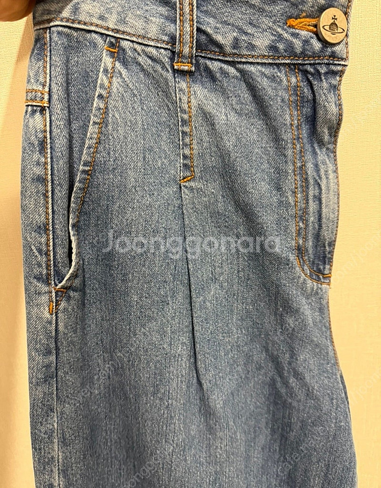 비비안웨스트우드 와이드 청바지 (새상품)--1