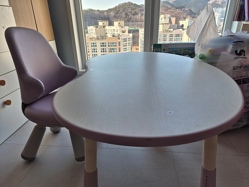 일룸 땅콩 책상 의자 세트 부산 나눔합니다 이미지