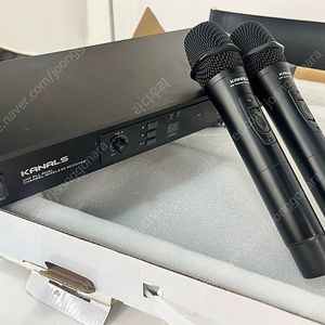 카날스 BK8200 2채널 무선마이크 2세트