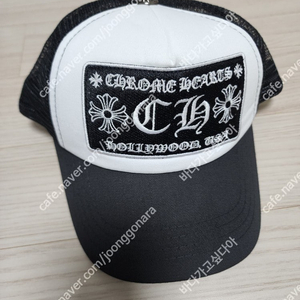 CH크롬 메쉬모자 팜(화이트/블랙)