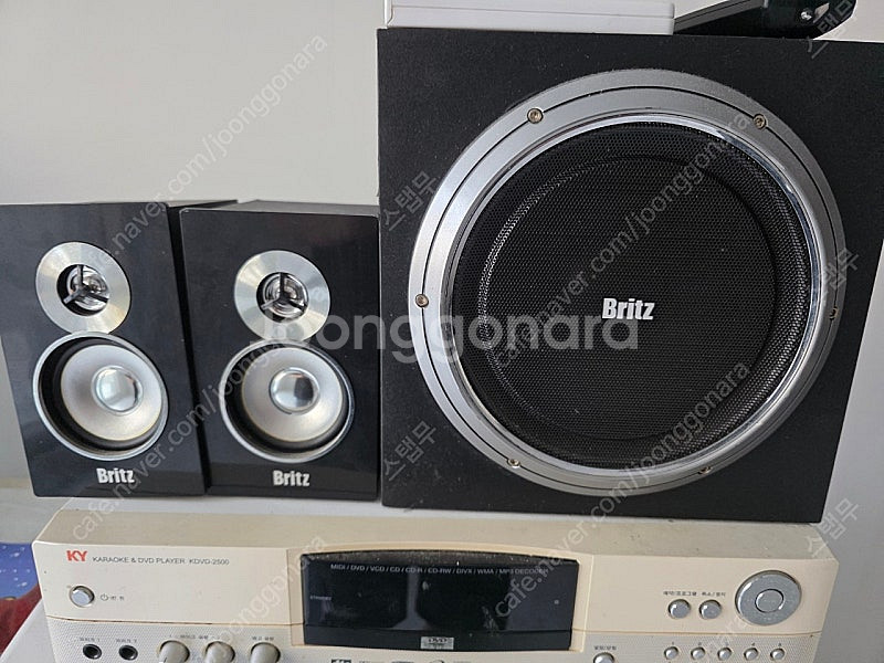 kdvd-2500 금영 노래방 기기 + 우퍼스피커셋트 + 노래방책자 + 리모컨--3