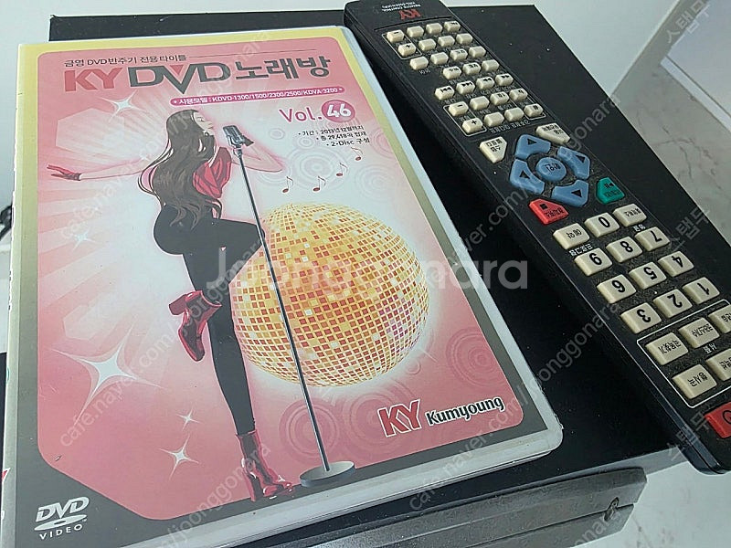 kdvd-2500 금영 노래방 기기 + 우퍼스피커셋트 + 노래방책자 + 리모컨--4