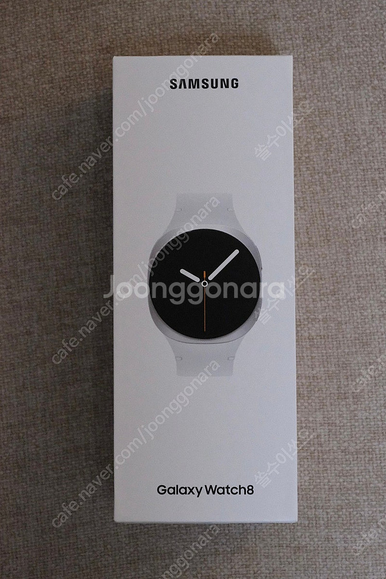갤럭시워치8 44mm 실버 블루투스 미개봉--0