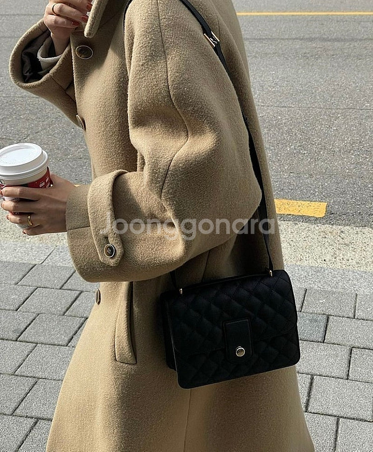 쏭스튜디오 송슈디오 캐비어 퀼팅 크로스백 송스튜디오 가방--0