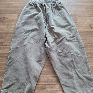 재평 쿠키 골덴 배기바지