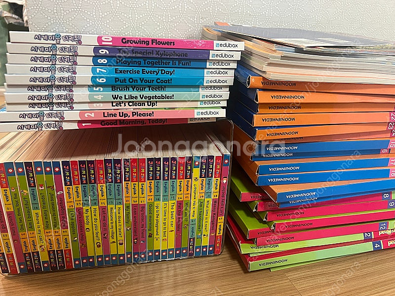 런투리드 영어+잼잼잉글리쉬+시계마을티키톡 일괄 2만--3